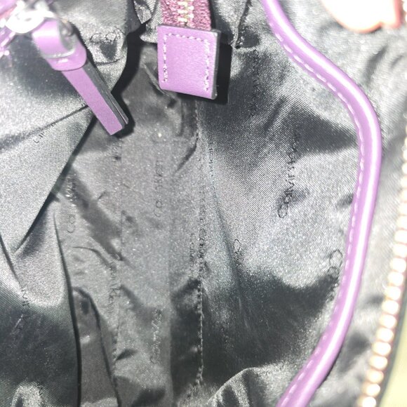 Calvin Klein Cypress Top Zip Convertible Crossbody w/Pouch PURPLE - Picture 6 of 6